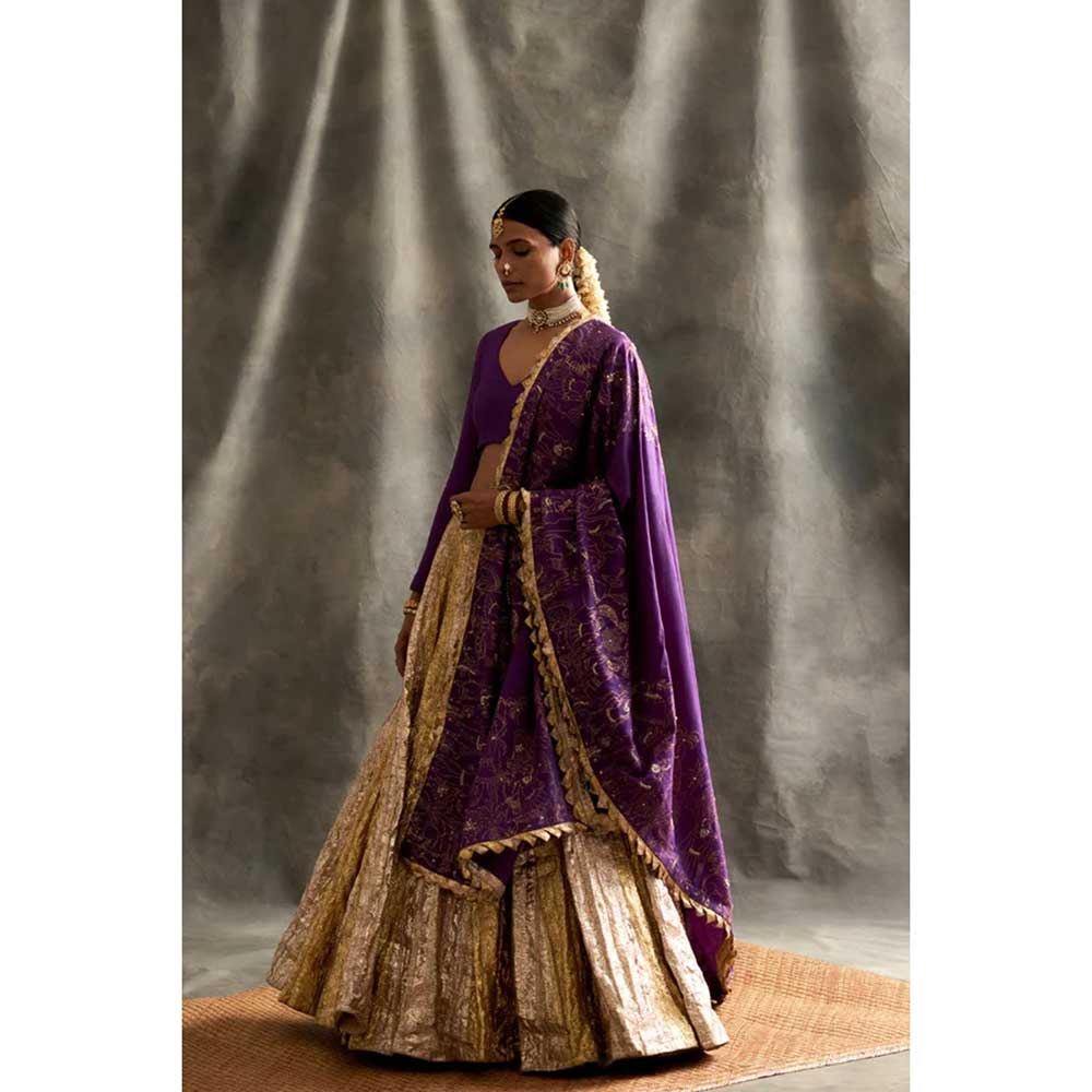ITRH Meira Lehenga (Set of 3)