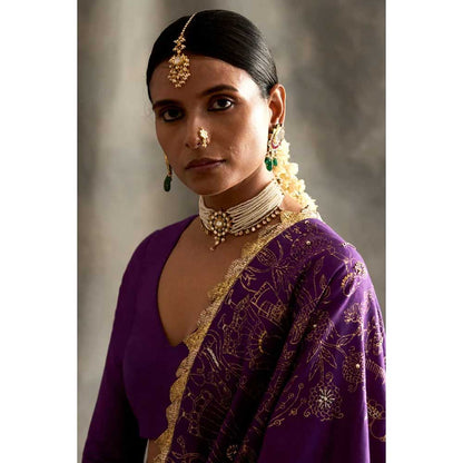 ITRH Meira Lehenga (Set of 3)