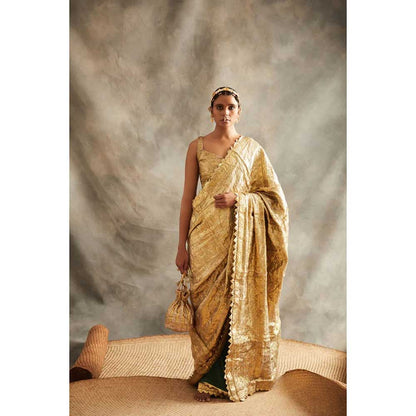 ITRH Mayurika Saree with Stitched Blouse