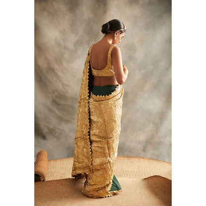 ITRH Mayurika Saree with Stitched Blouse