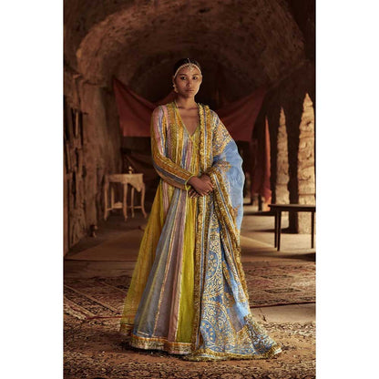 ITRH Jahaan Angrakha Pant-A (Set of 4)