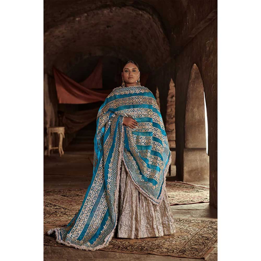 ITRH Fiza Chaandi Lehenga (Set of 3)