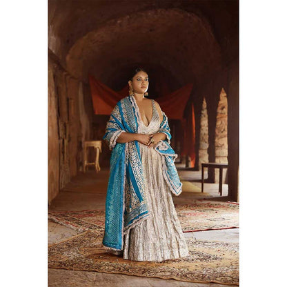 ITRH Fiza Chaandi Lehenga (Set of 3)