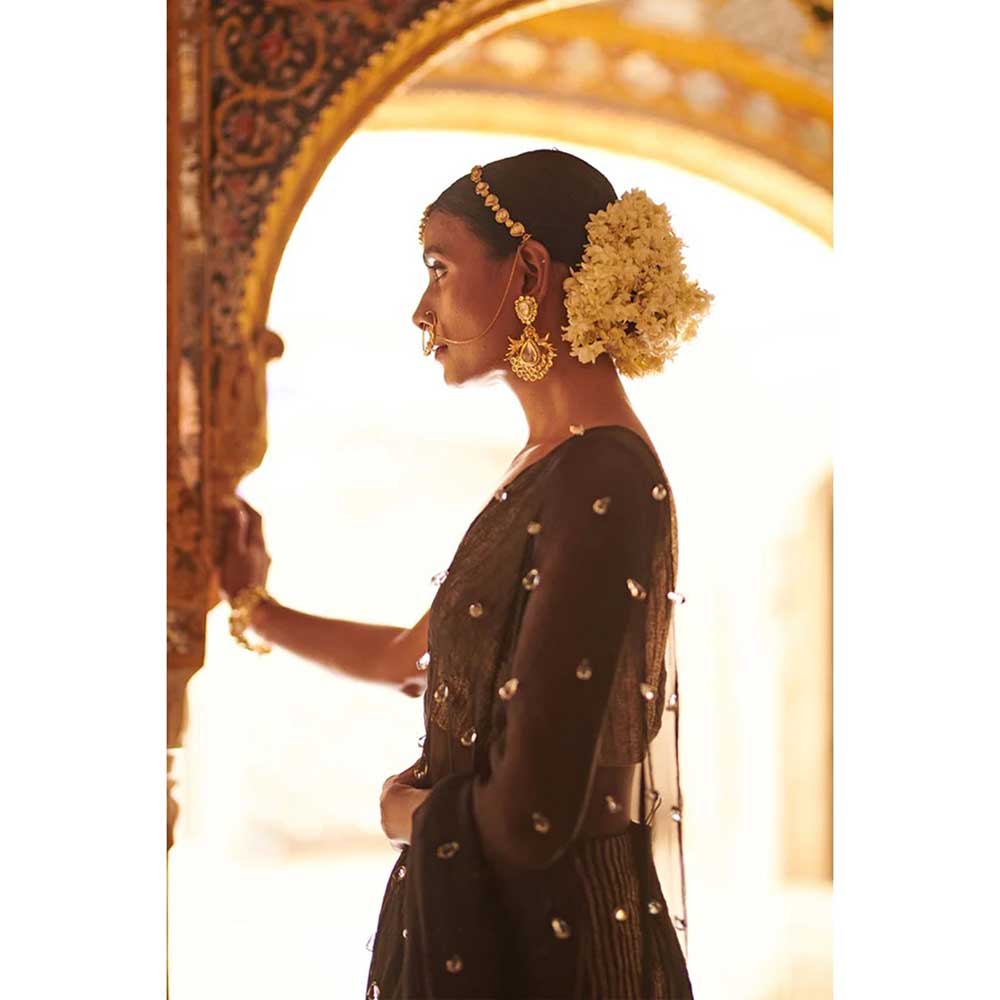 ITRH Azal Saree with Stitched Blouse