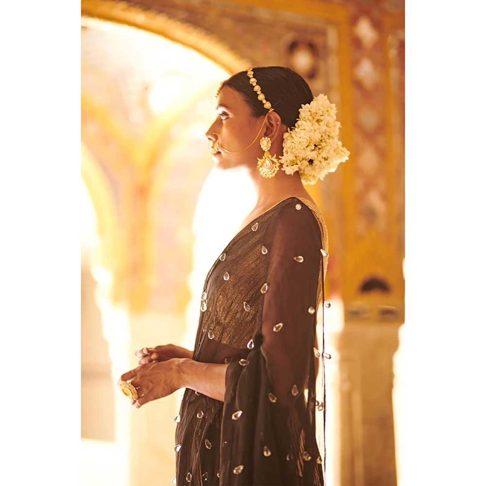 ITRH Azal Saree with Stitched Blouse