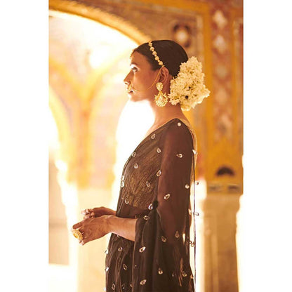 ITRH Azal Saree with Stitched Blouse