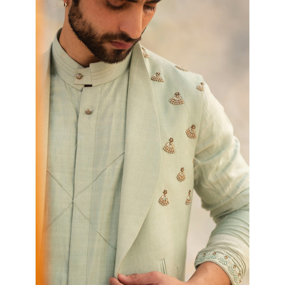 Jatin Malik Duckegg Shrug (Set of 3)