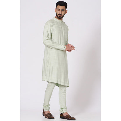 Jatin Malik The Duckegg Hint Sherwani (Set of 4)