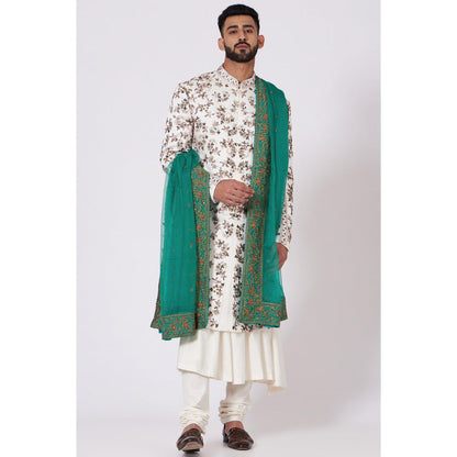 Jatin Malik Fleur Bloom Sherwani (Set of 4)