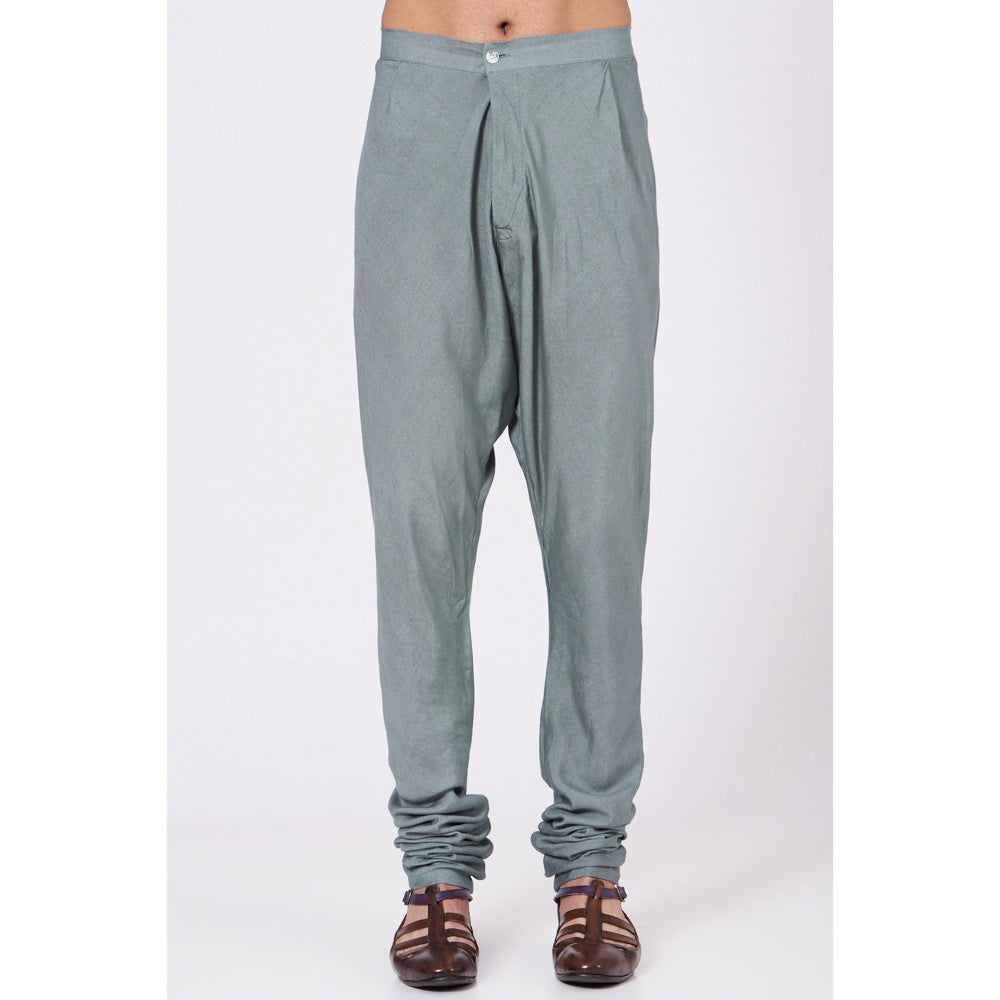 Jatin Malik Chateau Grey sherwani (Set of 4)