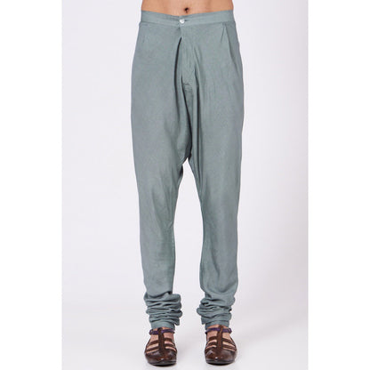 Jatin Malik Chateau Grey sherwani (Set of 4)