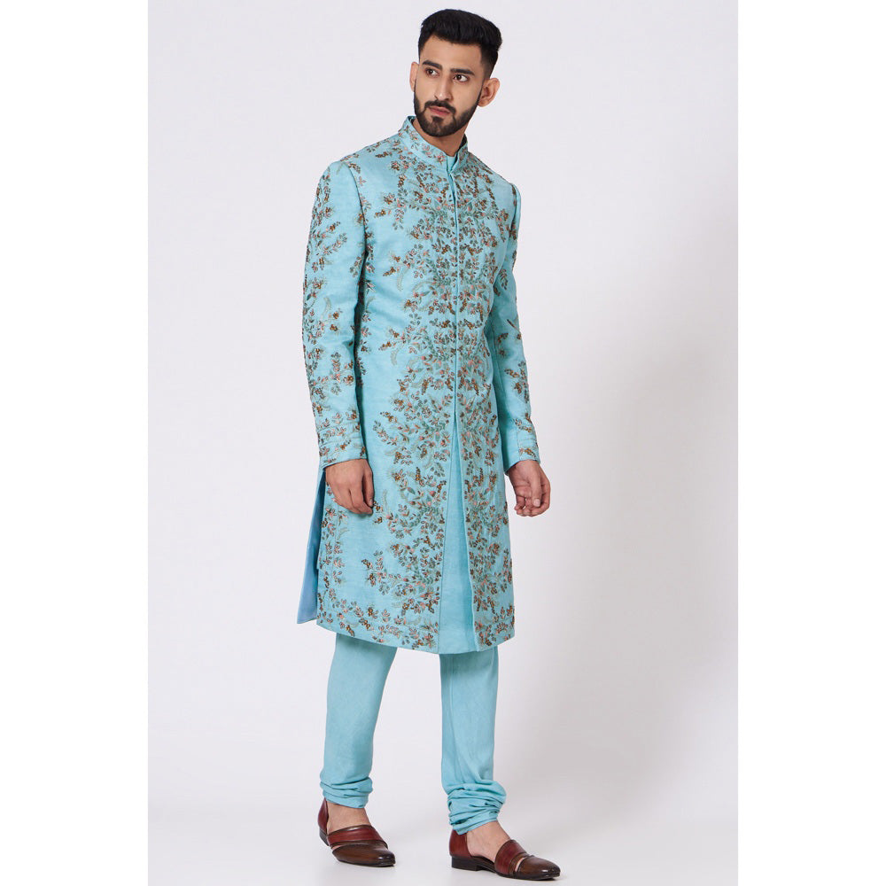 Jatin Malik The Seventh Heaven Sherwani (Set of 4)