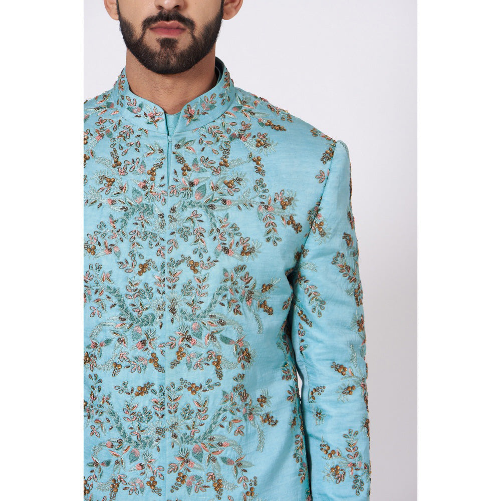 Jatin Malik The Seventh Heaven Sherwani (Set of 4)