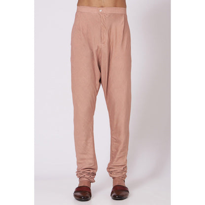 Jatin Malik Champagne Plush Sherwani (Set of 4)