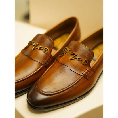 Jatin Malik JMC Brown Shoes