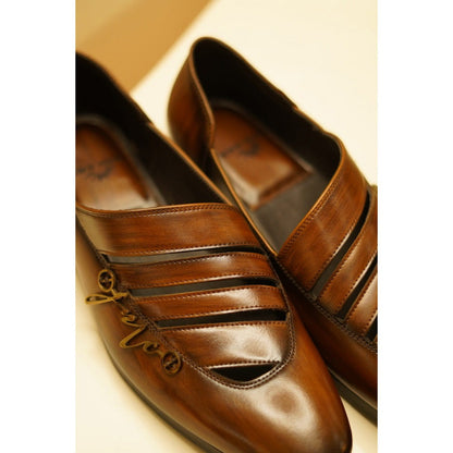 Jatin Malik JMC Dark Brown Guitar Shoes