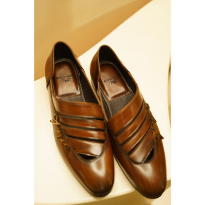 Jatin Malik JMC Dark Brown Guitar Shoes