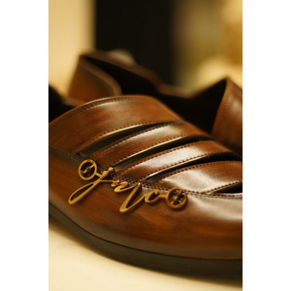 Jatin Malik JMC Dark Brown Guitar Shoes