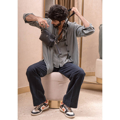 Jatin Malik Chateau Grey Overshirt (Set of 3)