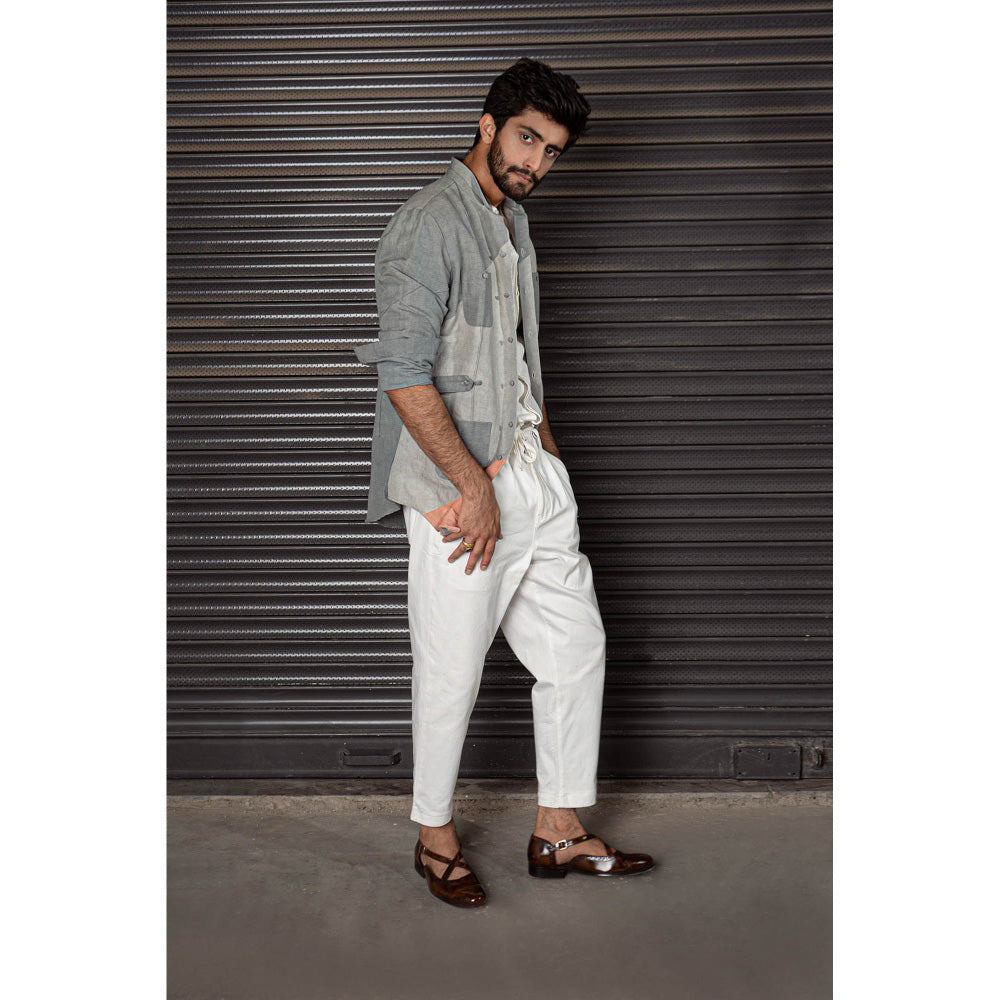 Jatin Malik Jumbled Overshirt (Set of 3)
