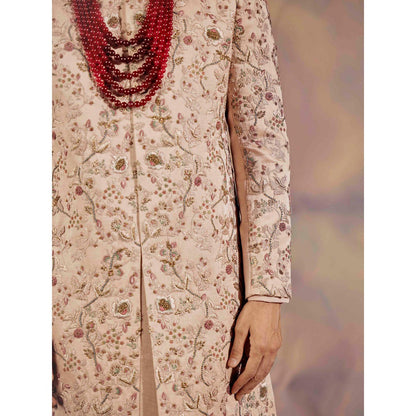 Jatin Malik Jmc Blush Pink Sherwani (Set of 4)