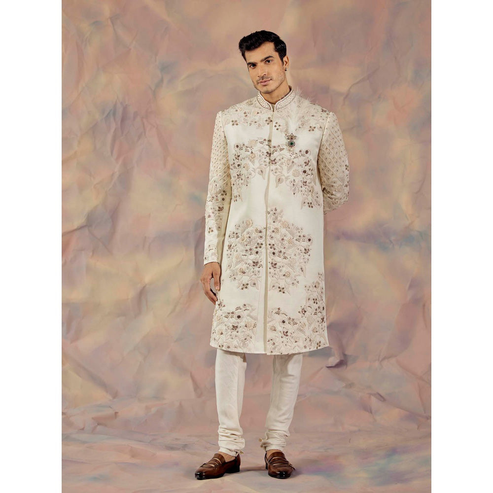 Jatin Malik The Blond Affaire Sherwani (Set of 5)