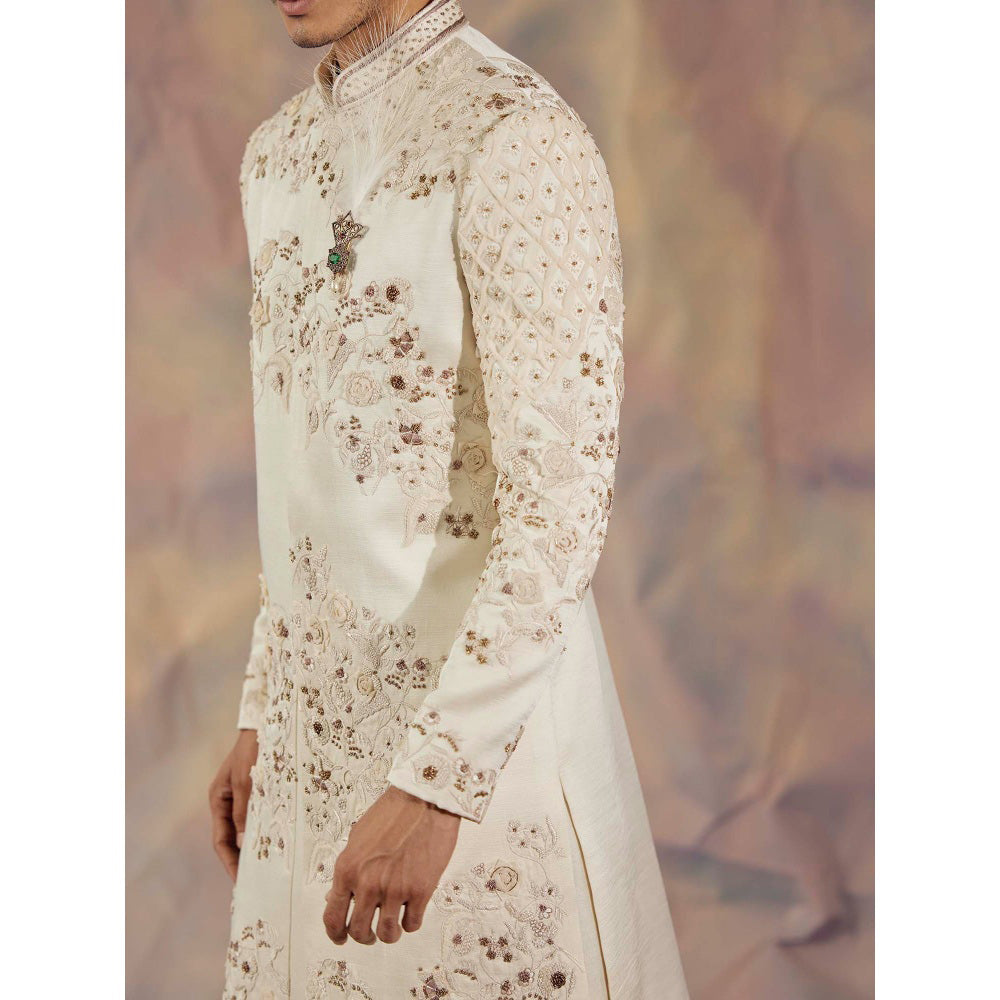 Jatin Malik The Blond Affaire Sherwani (Set of 5)
