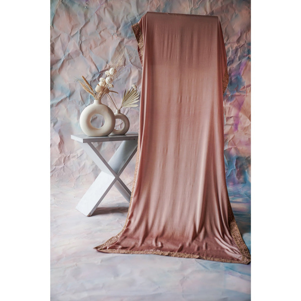 Jatin Malik Old Rose Stole