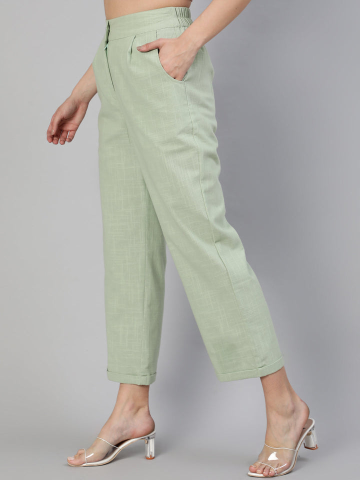 Shop Bottom Fold Pants For Women