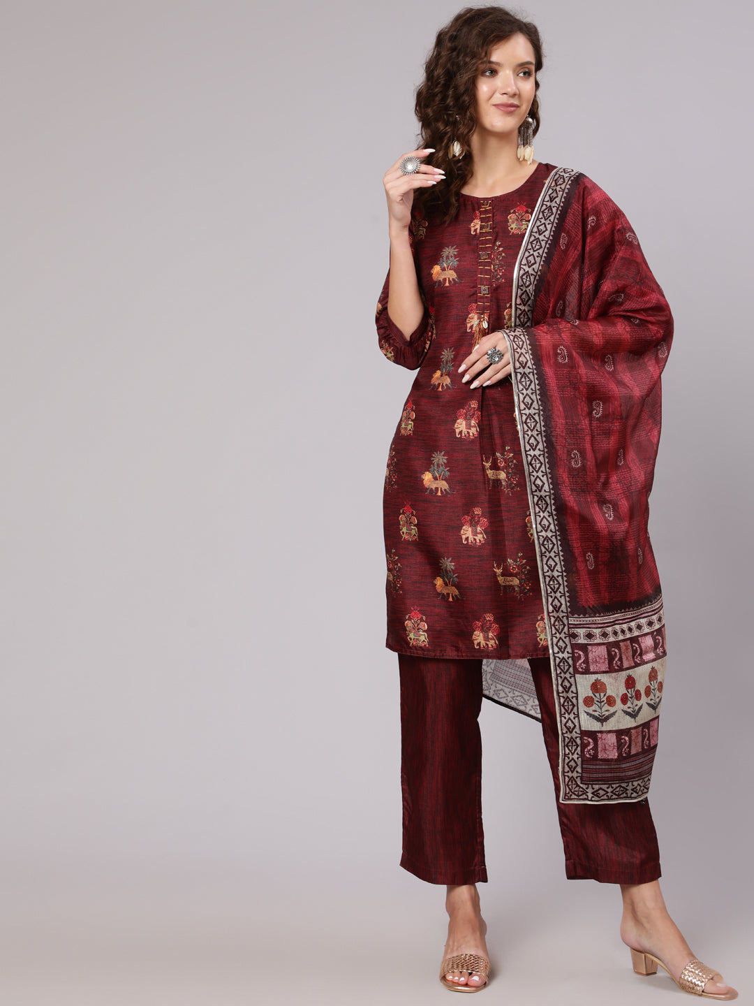 Shop Designer Ethnic Festive wear Co-Ord Set For Women & Girls Online At Jaipur Kurti