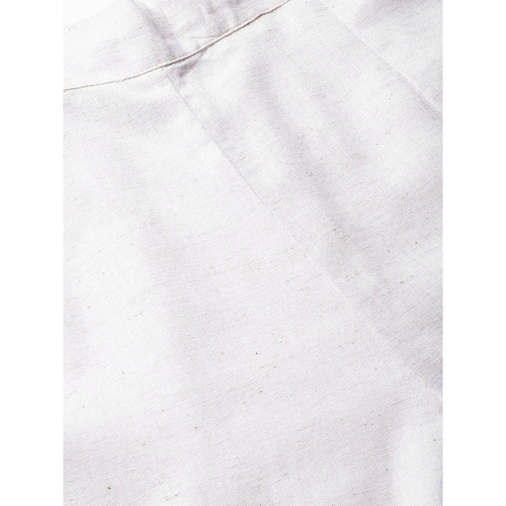 Juniper White Solid Pant