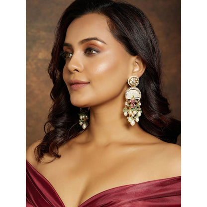 Joules By Radhika Multi-Color Bespoke Earrings