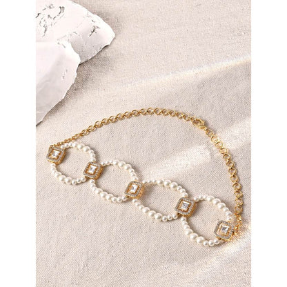 Joules By Radhika Pearl Choker Necklace