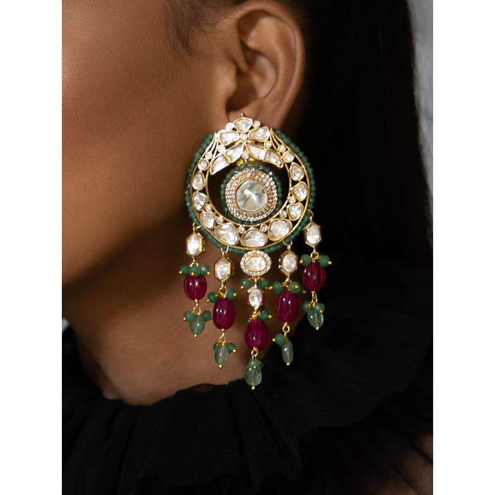 Joules By Radhika Polki Drop Earrings