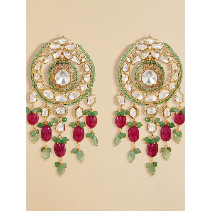 Joules By Radhika Polki Drop Earrings