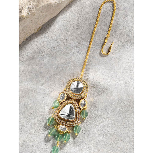 Joules By Radhika Maangtikka with Green Drops