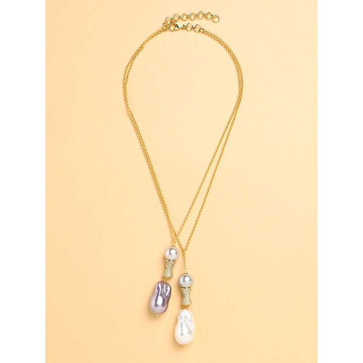 Joules By Radhika Multi-Layer Hanger Necklace