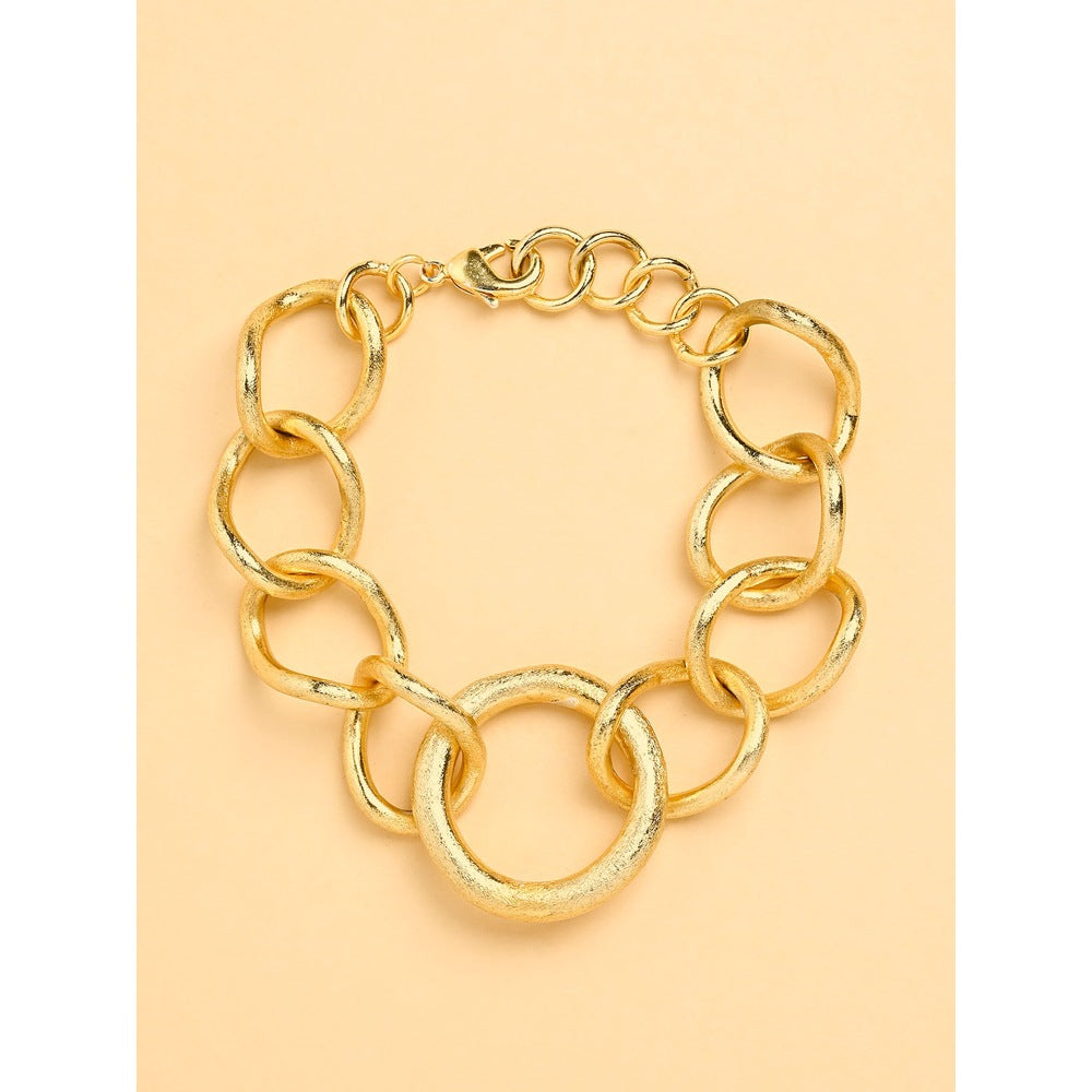 Joules By Radhika Multi-Loop Chain Bracelet