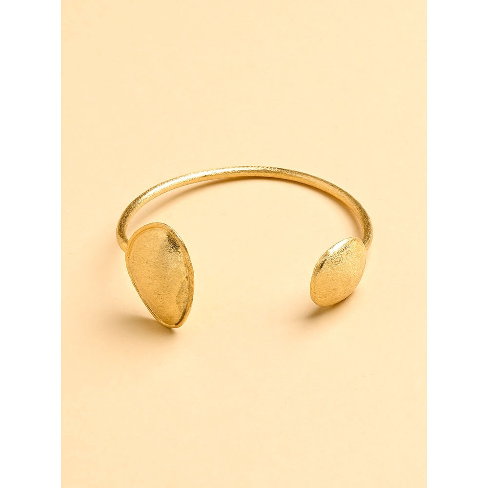 Joules By Radhika Gold Open Bangle