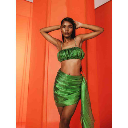 JULY ISSUE Green Nora Matching Co-ord (Set of 2)