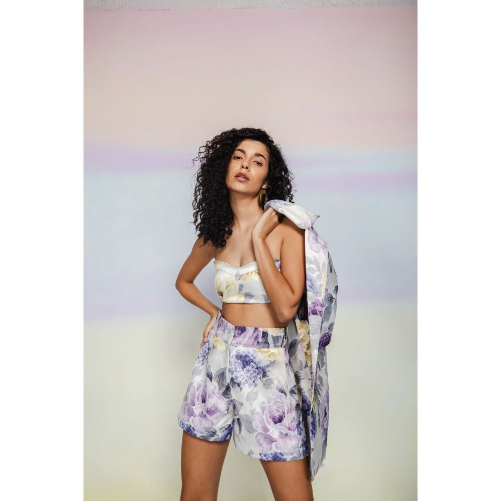JULY ISSUE Purple Vanessa Co-Ord (Set of 3)