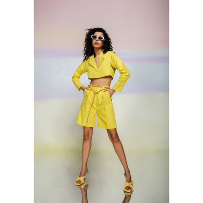 JULY ISSUE Yellow Kala Co-Ord (Set of 3)