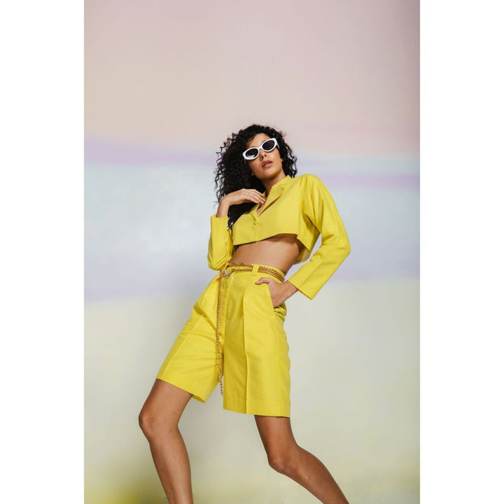JULY ISSUE Yellow Kala Co-Ord (Set of 3)