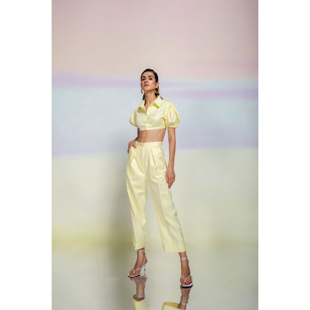 JULY ISSUE Yellow Molly Co-Ord (Set of 2)