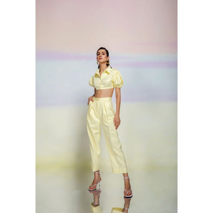 JULY ISSUE Yellow Molly Co-Ord (Set of 2)