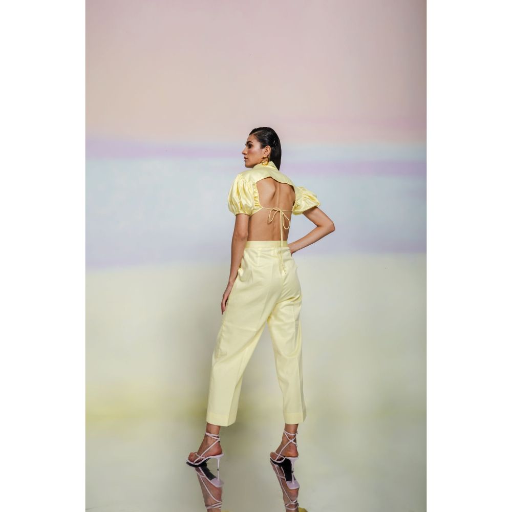 JULY ISSUE Yellow Molly Co-Ord (Set of 2)