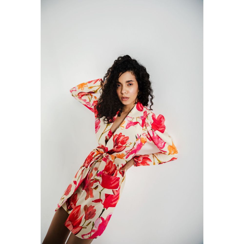 JULY ISSUE Pink Kora Co-Ord (Set of 4)