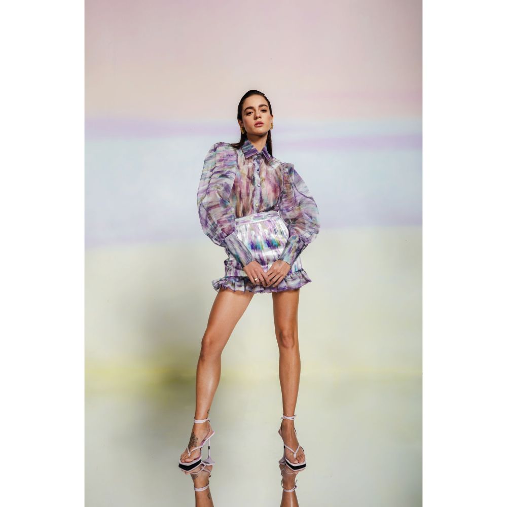 JULY ISSUE Purple Nina Co-Ord (Set of 2)