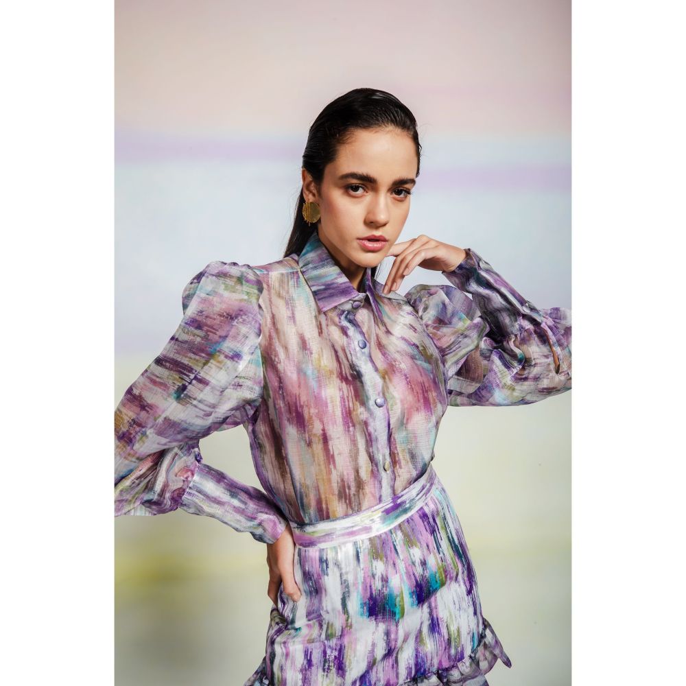 JULY ISSUE Purple Nina Co-Ord (Set of 2)