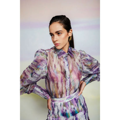 JULY ISSUE Purple Nina Co-Ord (Set of 2)